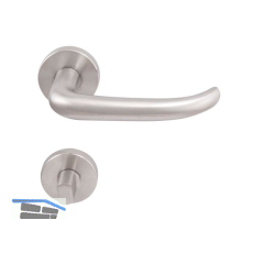 SOLIDO Dr�ckergarnitur BELFAST - auf Rosette WC, 38 - 45, Edelstahl matt FH