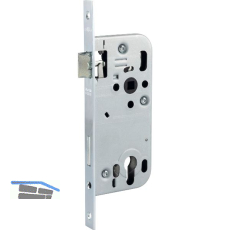 SOLIDO Einstemmschloss 321 PZW, DM 50, Nuss 8,5, eckig, verzinkt