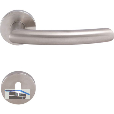 SOLIDO Dr�ckergarnitur HELSINKI - auf Rosette BB, 38 - 45, Edelstahl matt