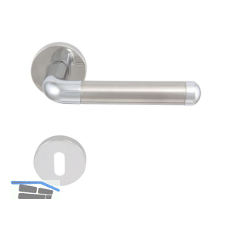 SOLIDO Dr�ckergarnitur MONACO - auf Rosette BB, verchromt/vernickelt matt