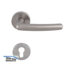 SOLIDO Dr�ckergarnitur PRAG - auf Rosette PZ, vernickelt matt