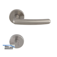 SOLIDO Dr�ckergarnitur PRAG - auf Rosette WC, vernickelt matt