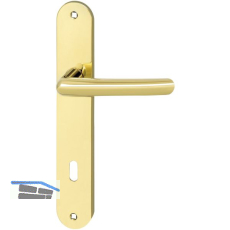 MARCHESI Dr�ckergarnitur PRAG - auf Schild BB 90, messingf�rbig PVD