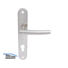 MARCHESI Dr�ckergarnitur PRAG - auf Schild PZ 88, vernickelt matt