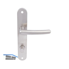 MARCHESI Dr�ckergarnitur PRAG - auf Schild WC 90, rechts, vernickelt matt