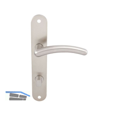 MARCHESI Dr�ckergarnitur GENF - auf Schild WC 90, rechts, vernickelt matt