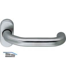 Dr�ckerlochteil D 116 - auf Rosette, VK: 8 mm, Edelstahl