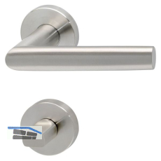 SOLIDO Dr�ckergarnitur VADUZ - auf Rosette WC, 38 - 45, Edelstahl matt FH