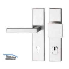 SH-Wechselgarnitur MALM�-DIN PZ92, RC3, mit Kzs. Edelstahl