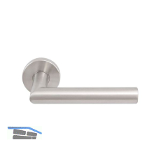 SOLIDO FH-Dr�ckerlochteil NORWEGEN �NORM - auf Rosette, Edelstahl matt