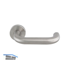 SOLIDO FH-Dr�ckerlochteil TALIN �NORM - auf Rosette, Edelstahl matt