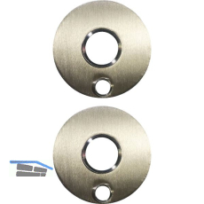 SOLIDO Solo Dr�ckerrosette - rund, innen und au�en m. �ffnung f. Schl�ssel