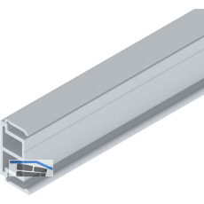 SOLIDO 100/HELM Abstandsprofil 15 mm auf Ma� L=6000 mm silber eloxiert