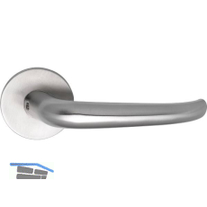 SOLIDO Dr�ckergarnitur BELFAST - ohne Schl�sselrosette, rund, Edelstahl