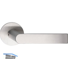 SOLIDO Dr�ckergarnitur DOVER - ohne Schl�sselrosette, rund, Edelstahl