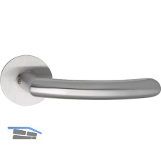 SOLIDO Dr�ckergarnitur HELSINKI - ohne Schl�sselrosette, rund, Edelstahl