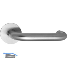 SOLIDO Dr�ckergarnitur TALIN - ohne Schl�sselrosette, rund, Edelstahl