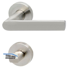 SOLIDO Dr�ckergarnitur DOVER DIN - auf Rosette WC, 38 - 45, Edelstahl matt