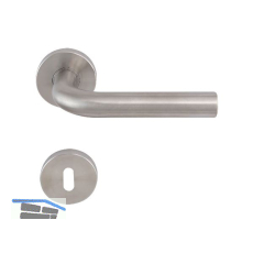 SOLIDO Dr�ckergarnitur DUBLIN DIN - auf Rosette BB, 38 - 45, Edelstahl matt