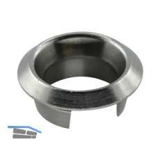 Profilzylinder - Zierring, Au�en - � 25 mm, H�he 10,5 mm, Edelstahl