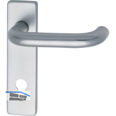 FH-Dr�ckergarnitur GEOS 1754/D52K auf Kurzschild PZ88, 38 - 43, silber eloxiert