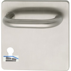 FH-Dr�ckergarnitur GEOS 1754/D55K - auf Breitschild PZ88, 38-43, silber eloxiert