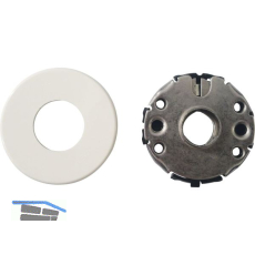 HEWI Dr�ckerrosetten 305.20R - Polyamid, reinwei�