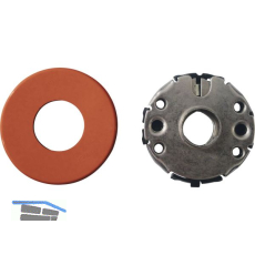 HEWI Dr�ckerrosetten 305.20R - Polyamid, rubinrot