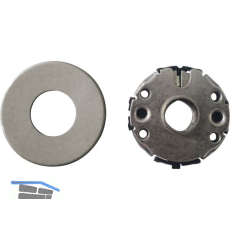 HEWI Dr�ckerrosetten innen 305.20R - Polyamid, felsgrau