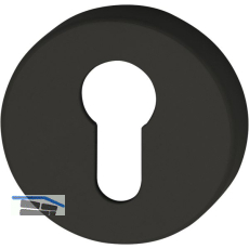 HEWI Zylinderrosette 306.23 tiefschwarz