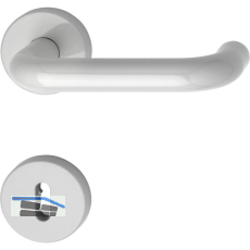 Dr�ckergarnitur 111.20 R - auf Rosette BB, 38 - 48, lichtgrau