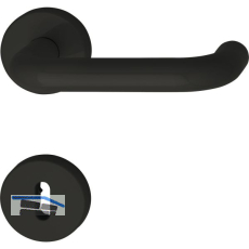 Dr�ckergarnitur 111.20 R - auf Rosette BB, 38 - 48, tiefschwarz