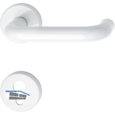 Dr�ckergarnitur 111.20 R - auf Rosette PZ, 38 - 48, reinwei�