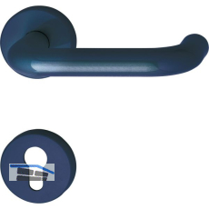 Dr�ckergarnitur 111.20 R - auf Rosette PZ, 38 - 48, stahlblau