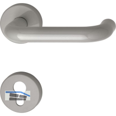 FH-Dr�ckergarnitur111.20 R FH - auf Rosette PZ, felsgrau