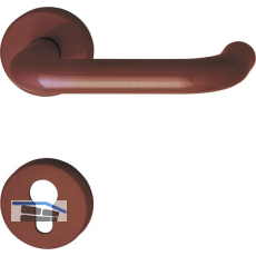 FH-Dr�ckergarnitur111.20 R FH - auf Rosette PZ, rubinrot