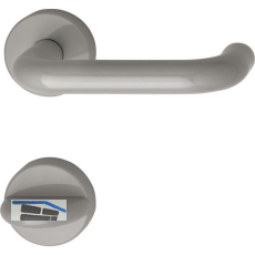 Dr�ckergarnitur 111.20 R - auf Rosette WC, 38 - 48, felsgrau