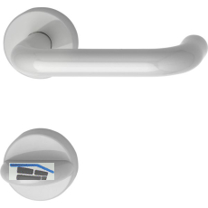 Dr�ckergarnitur 111.23 R - auf Rosette WC, 38 - 48, lichtgrau