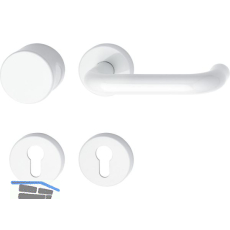 Wechselgarnitur 111.23 R/122.23 - auf Rosette PZ reinwei�