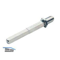 HOPPE Vierkantstift f�r Knopf/Dr�cker, 8/8,5 mm abgesetzt, T�rst�rke 60-70 mm