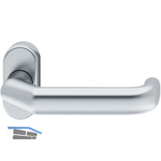 FSB FH-Rahment�rdr�cker 06 0662 Standfl�gel Rosette oval Edelstahl matt