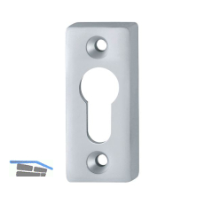 HOPPE Zylinderrosette PZ, zu Modell 117GF/22, 29 x 68, silber elox