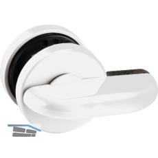 Trennwandverriegelung mit �berwurfriegel, wei�