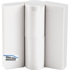 Trennwand-Aufschraubband Kunststoff wei�, rechts