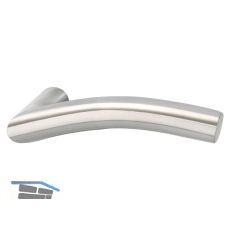 MARCHESI Dr�ckerlochteil NEW YORK - ohne Rosette, VK 8 mm, Edelstahl matt, recht