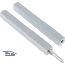 Dr�ckerstift GEOS 247V geteilt, LI 80 x LA 80, VK: 8,5/9/8,5 mm, Stahl verzinkt