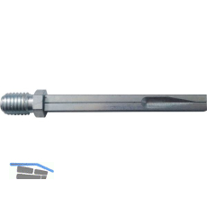 Wechselstift 4/4 mit Einschraub. M12, 105 mm, TS - 55 mm, 5 mm, Stahl verzinkt