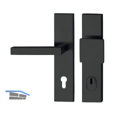 SH-Wechselgarnitur MALM�-�NORM PZ88, RC3, mit Kzs. schwarz