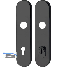 MARCHESI Sicherheits Langschildgarnitur f�r Knopf PZ92, mK. WK3, schwarz