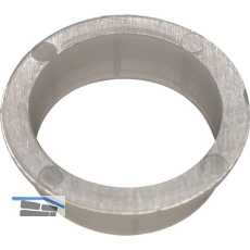 Dr�ckerf�hrung 18 mm, Kunststoff wei�